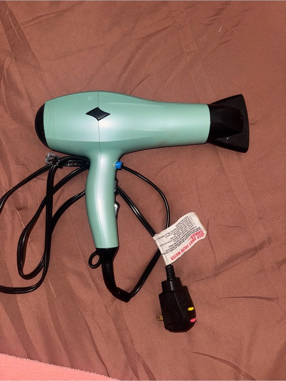 Conair 1875 Mint Green Hair Dryer
